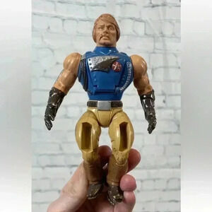 1985 VTG Mattel He-Man Motu Master Of The Universe RIO BLAST Action Figure Toy